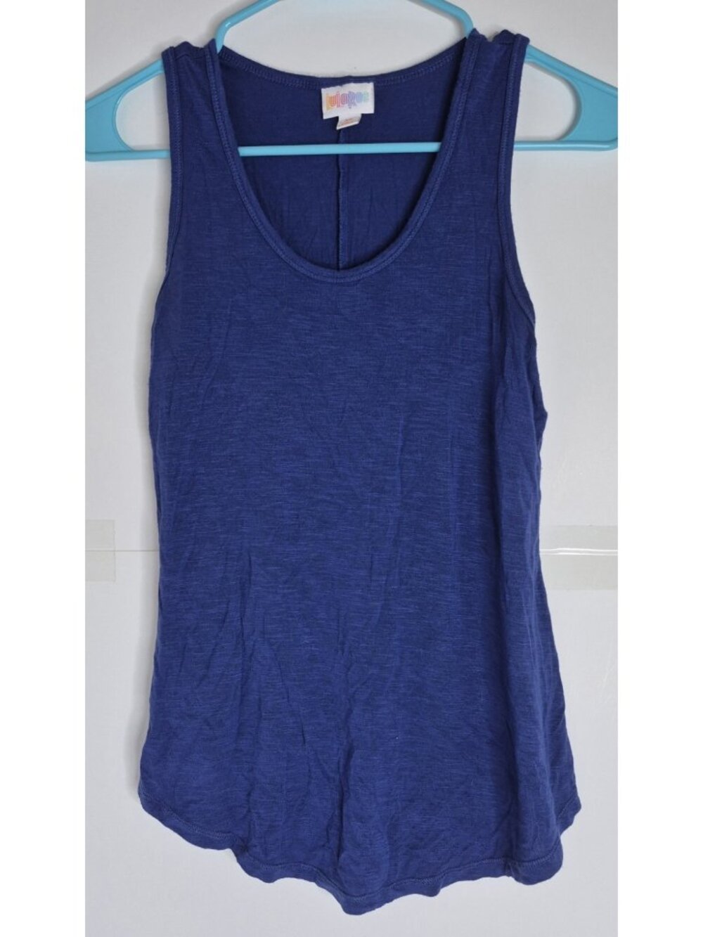 Lularoe Simply Comfortable Blue Tank Top Women's Size XS
